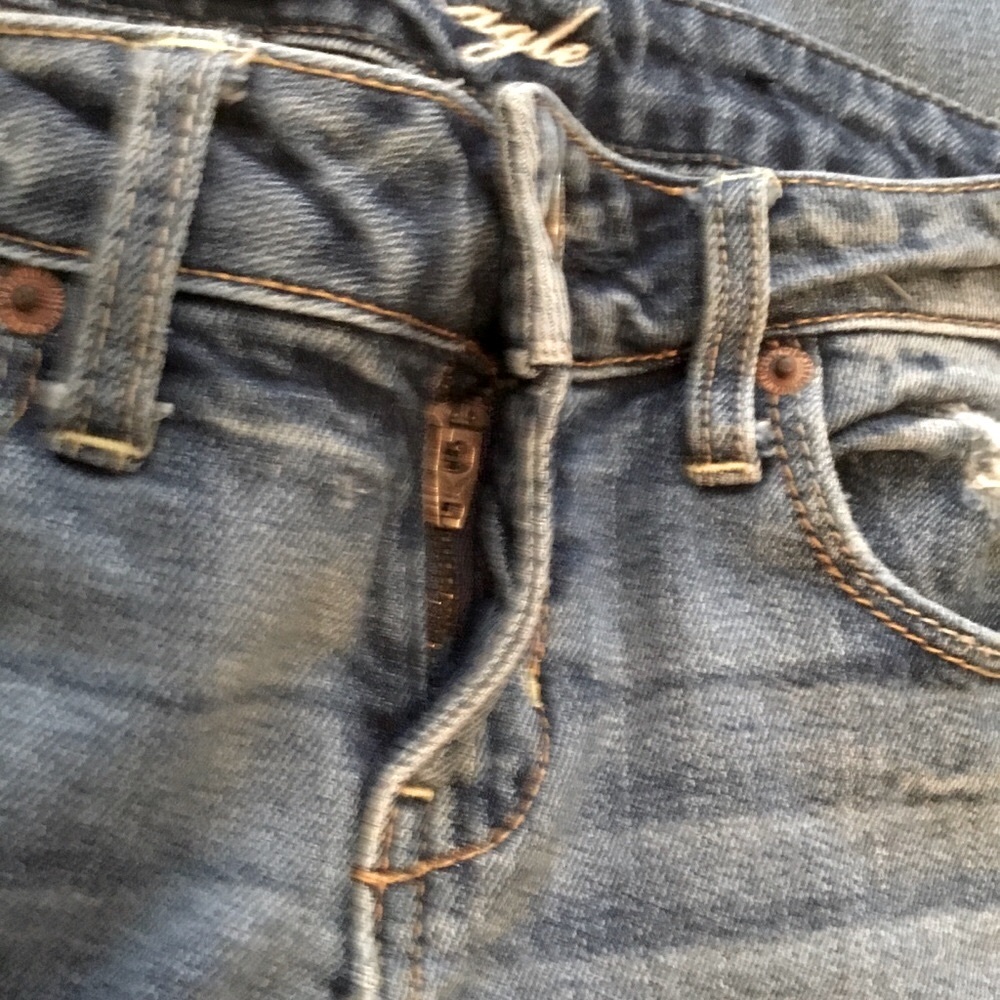 American Eagle Distressed Skinny Stretch Size 4 - Picture 7 of 7